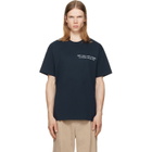 Givenchy Navy Archives Print Cotton T-shirt