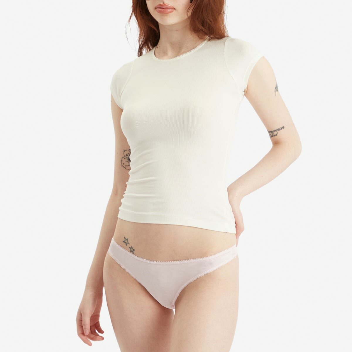 Fruity Booty Women's Second Skin T-Shirt in Off White