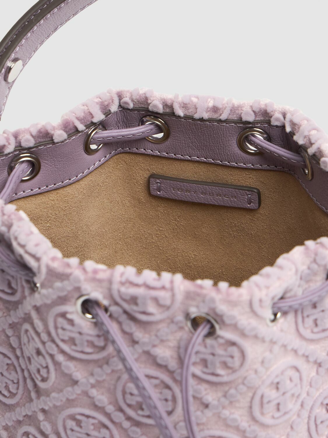 [Tory Burch]Fil Coupe Mini Bucket Bag在庫わずか！【割引中】 Tory Burch T Monogram Fil Coupe Mini Bucket Bag | Bloomingdale's