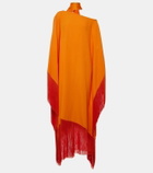 Taller Marmo Tevere scarf-detail crêpe cady kaftan