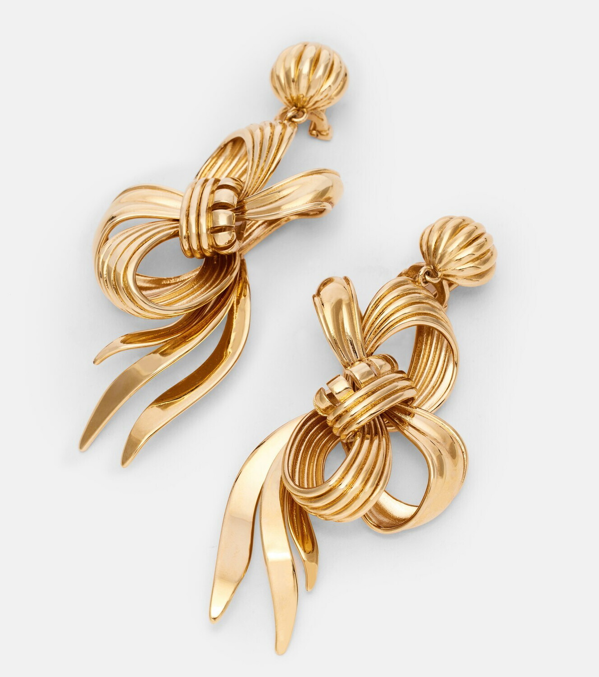 Miu Miu Bow-detail clip-on earrings