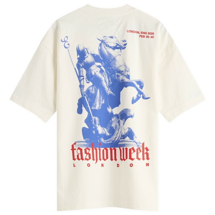 Photo: END. SS26 London Fashion Week T-Shirt in Ecru