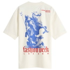 END. SS26 London Fashion Week T-Shirt in Ecru