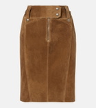 Tom Ford Suede pencil skirt
