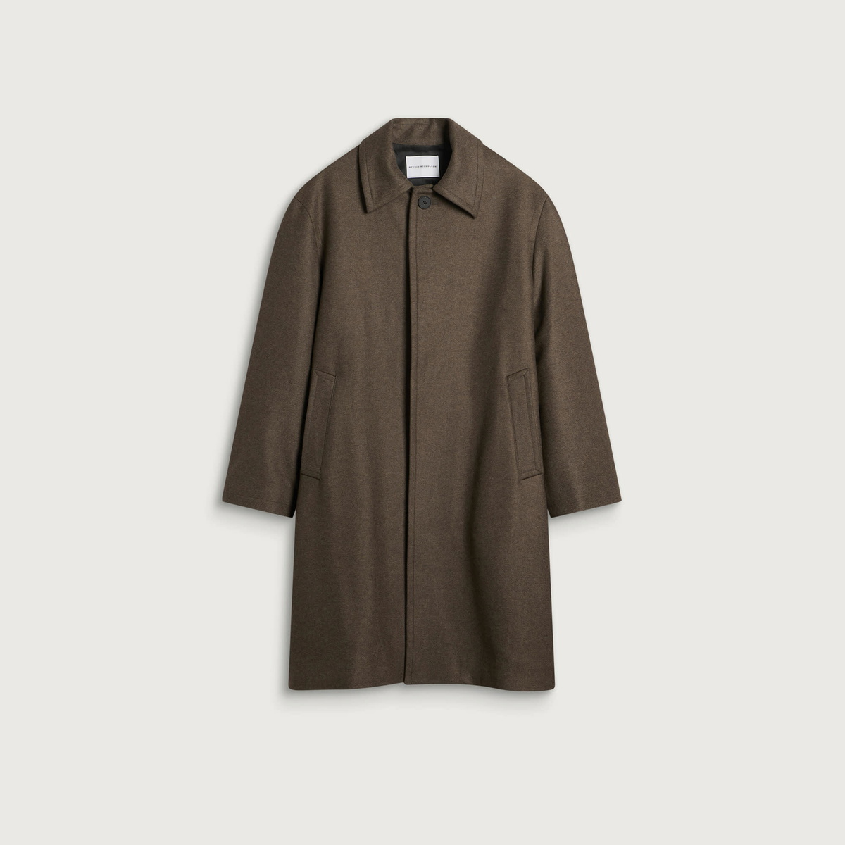 Studio Nicholson Men's Ady Cotton Overcoat in Loden