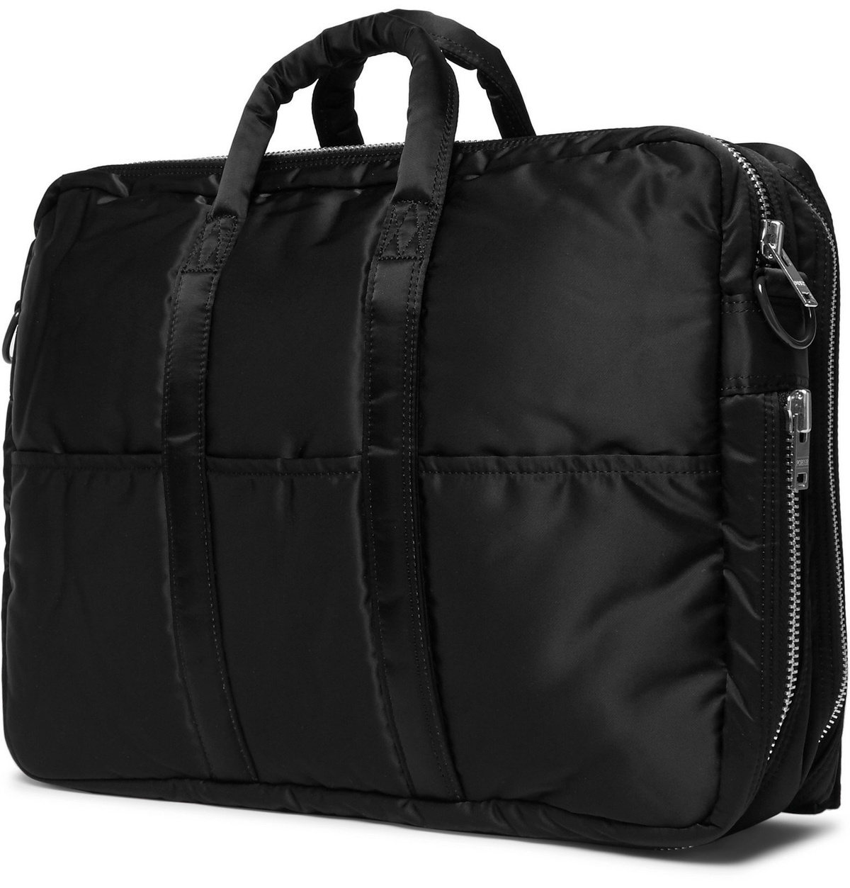 Porter-Yoshida & Co - Tanker 2Way Nylon Briefcase - Black Porter