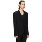 Rick Owens Black Soft Blazer