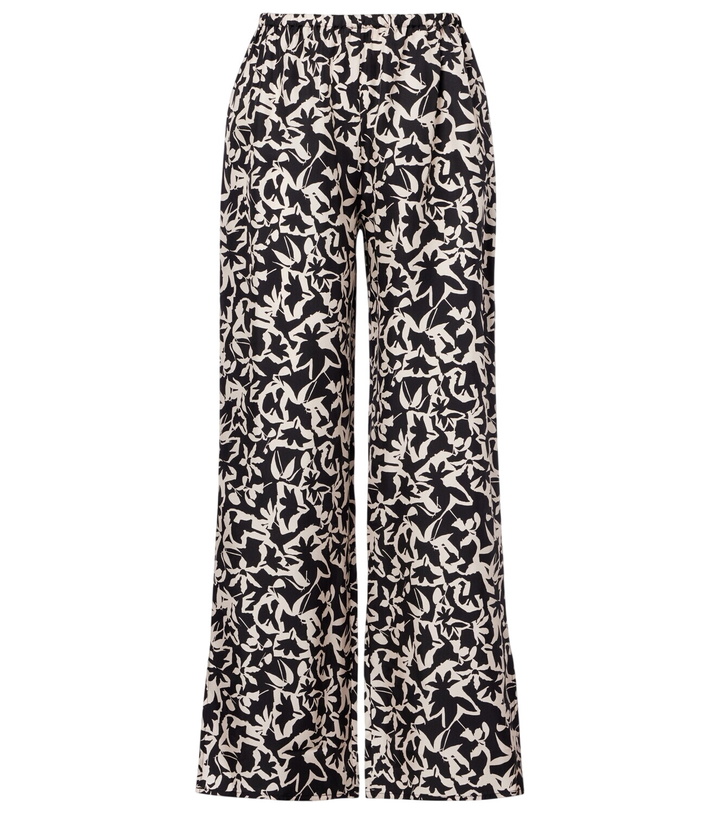 Photo: Asceno Loreto printed silk twill wide-leg pants