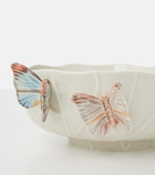Bordallo Pinheiro Cloudy Butterflies salad bowl by Claudia Schiffer