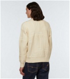 Lanvin JL3D jacquard wool sweater
