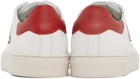 Axel Arigato White & Red Clean 90 College A Sneakers