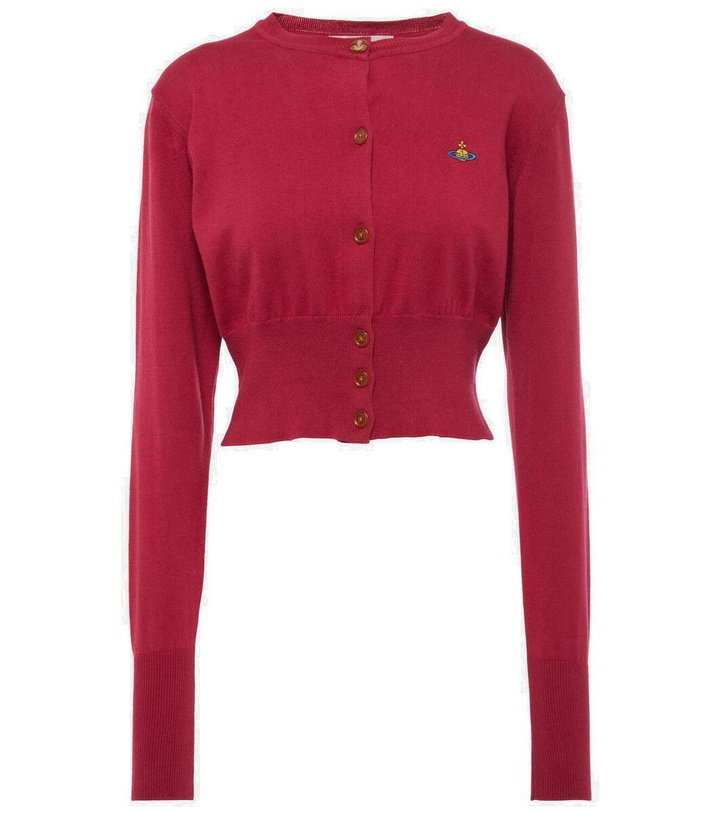 Photo: Vivienne Westwood Bea cropped cotton and cashmere cardigan