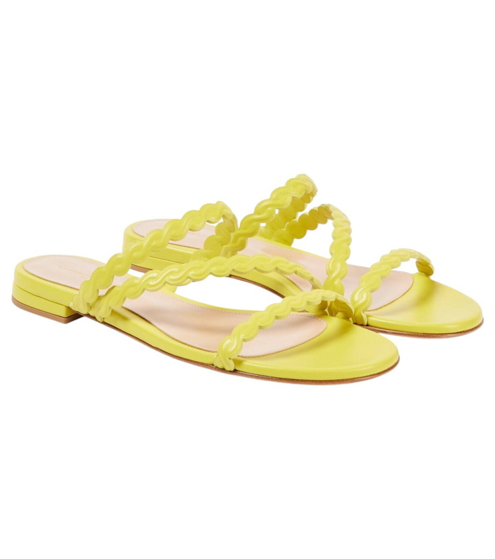 Photo: Gianvito Rossi Leather slides