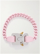1017 ALYX 9SM - Acrylic and Silver-Tone Bracelet - Pink