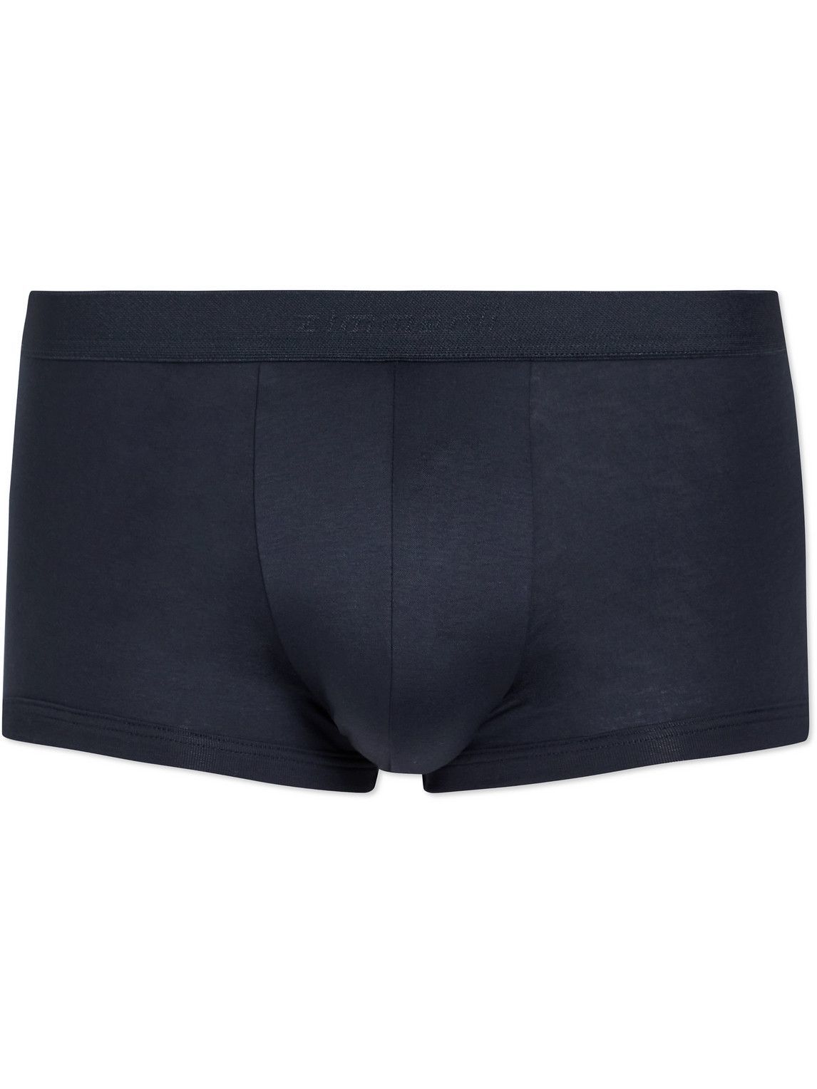 Zimmerli - Sea Island Cotton Boxer Briefs - Blue