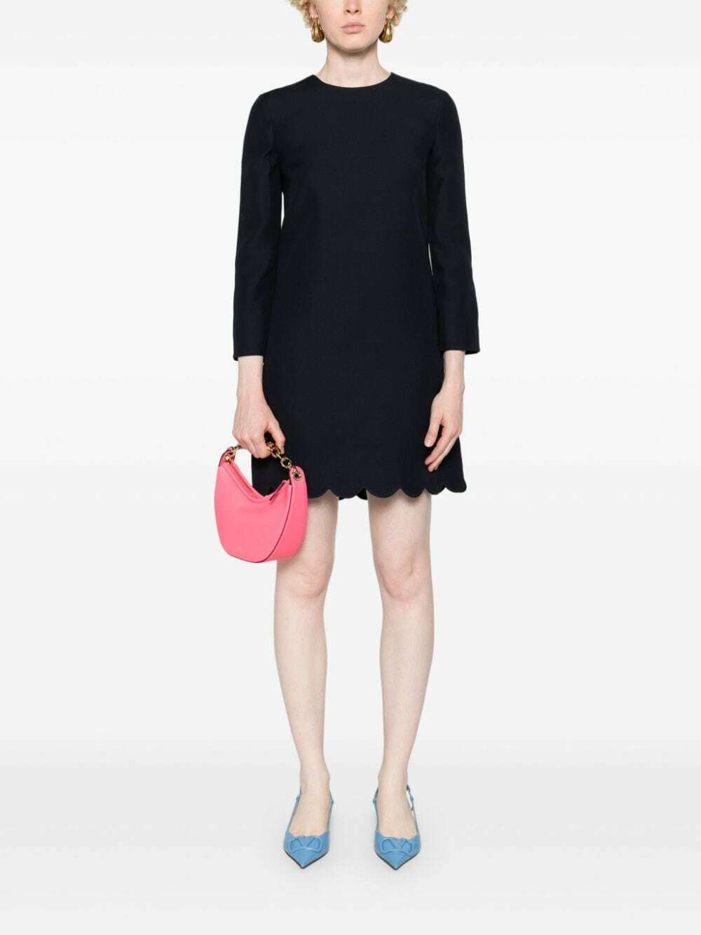 ヴァレンティノ Valentino Silk Mini Dress VALENTINO - Silk Mini Dress Valentino