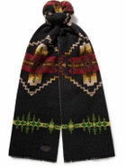 Pendleton - Four Corners Jacquard-Knit Wool Scarf