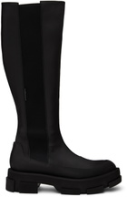 both Black Gao Platform Chelsea Boots