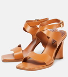 Zimmermann - Wavy 85 leather sandals