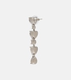 Self-Portrait Tiered embellished earrings