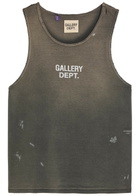 Gallery Dept. Distressed Cotton Tank top Black