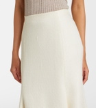 Gabriela Hearst Patterson silk and wool midi skirt
