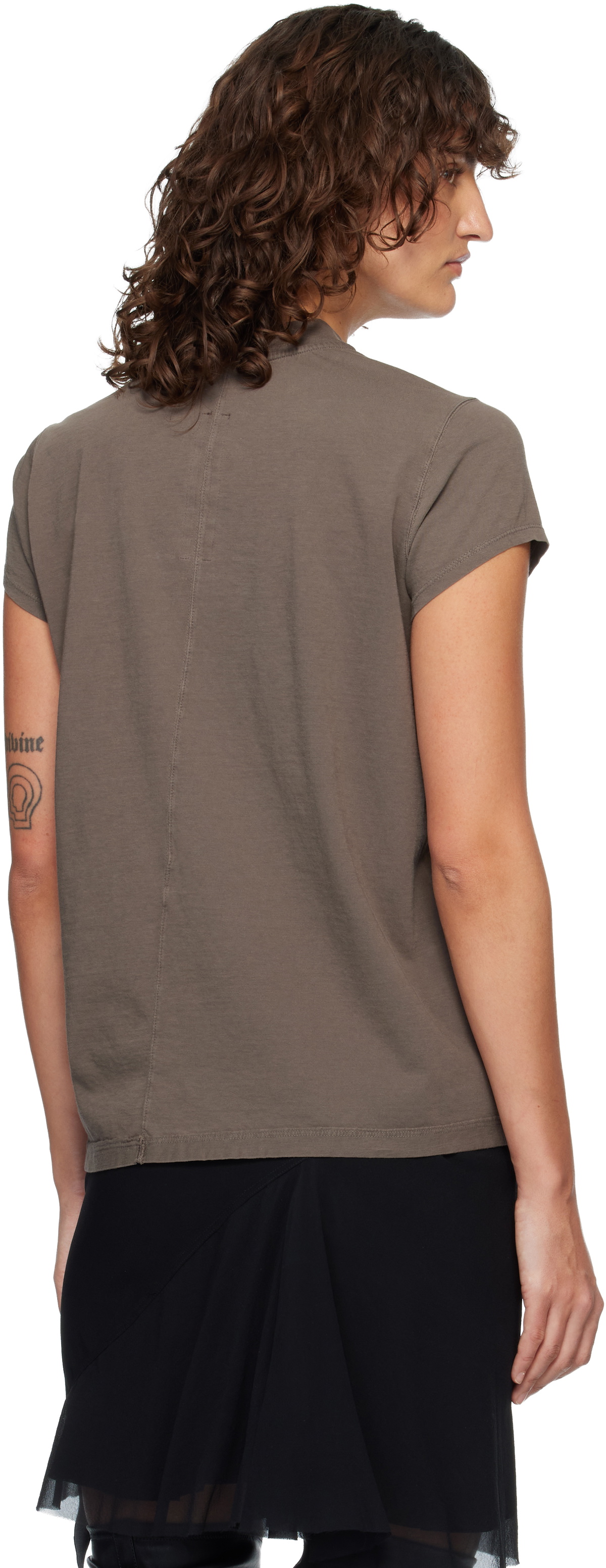 Rick Owens DRKSHDW Gray Temple Level T-shirt