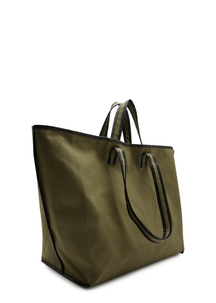 Kassl Editions Canvas Tote - Khaki - One Size Kassl Editions