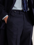 J. Mueser - Waverly Straight-Leg Virgin Wool Suit Trousers - Blue