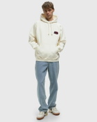 By Parra CIRCLED SCRIPT LOGO HOODED SWEATSHIRT Beige Mens Hoody