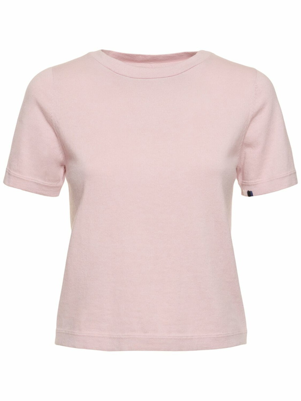 Photo: EXTREME CASHMERE Tina Cotton & Cashmere T-shirt