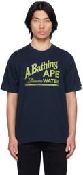 BAPE Navy Printed T-Shirt