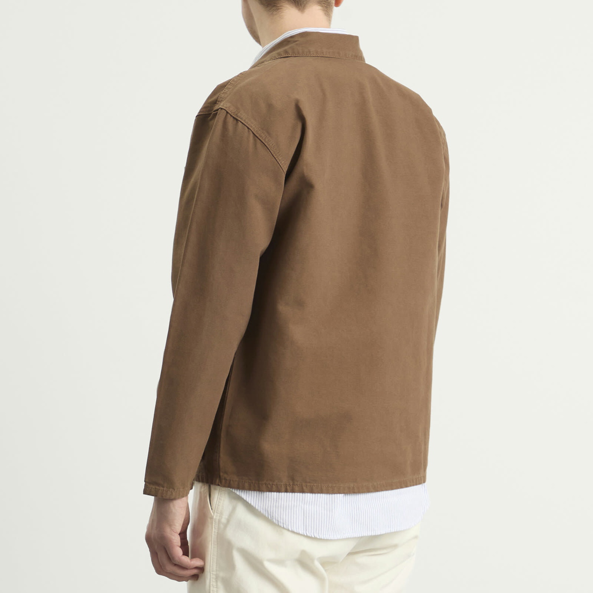 Service Works Men's Canvas Chore Shirt in Bark