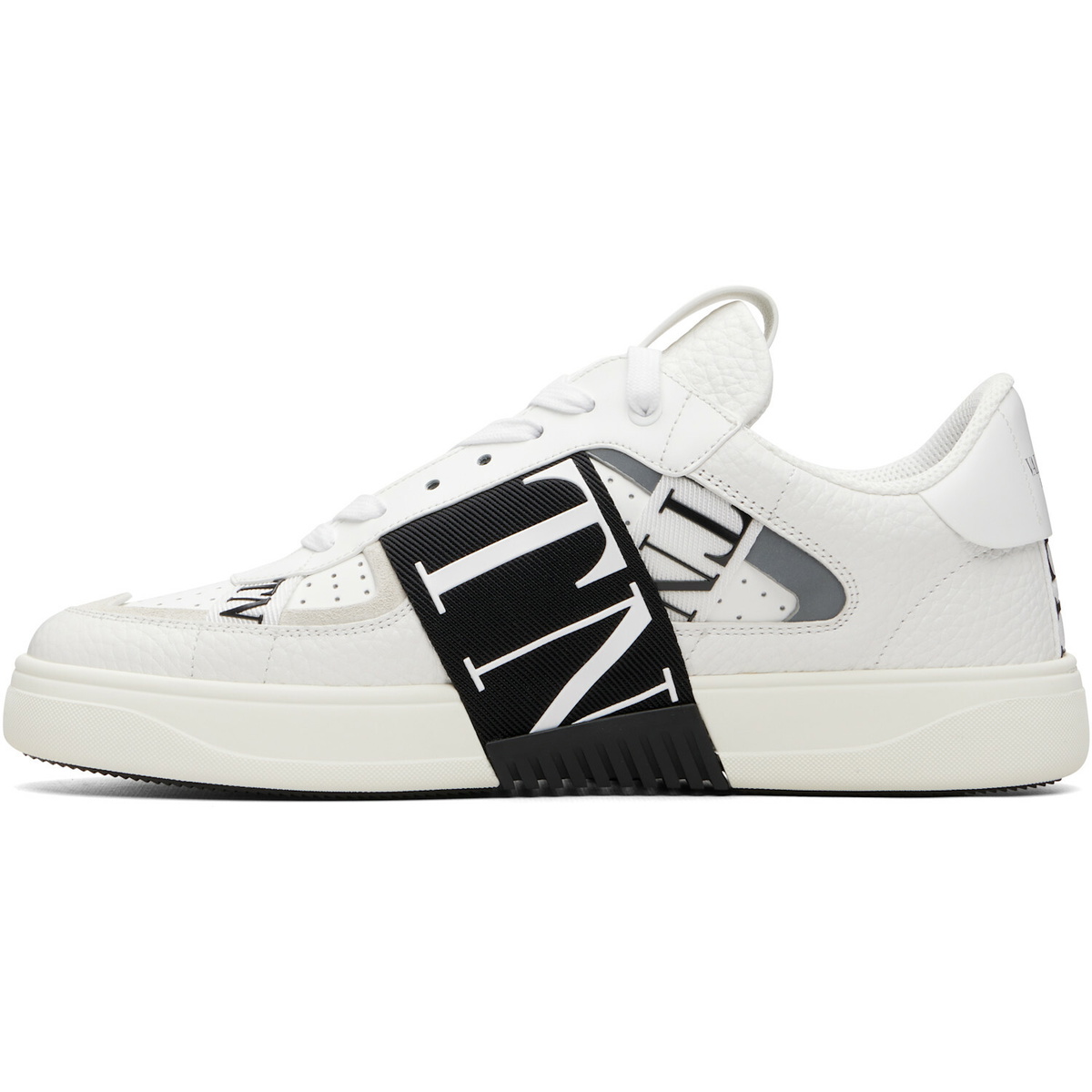 Valentino Garavani White Low-Top Calfskin VL7N Sneakers