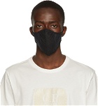 C.P. Company Black J-Mesh Mixed Face Mask