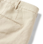 Boglioli - Cream Slim-Fit Linen Suit Trousers - Cream