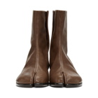 Maison Margiela Brown Tabi Boots