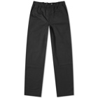 Norse Projects Men's Ezra Relaxed Twill Trouser in Black