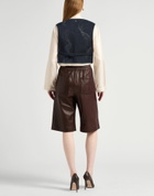 Dondup Womens Tailored Vest in Blue