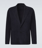 Ralph Lauren Purple Label Suede blazer