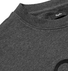 Rapha - Logo-Embroidered Mélange Fleece-Back Cotton-Jersey Sweatshirt - Gray