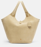 Polo Ralph Lauren Polo Play Large suede tote bag