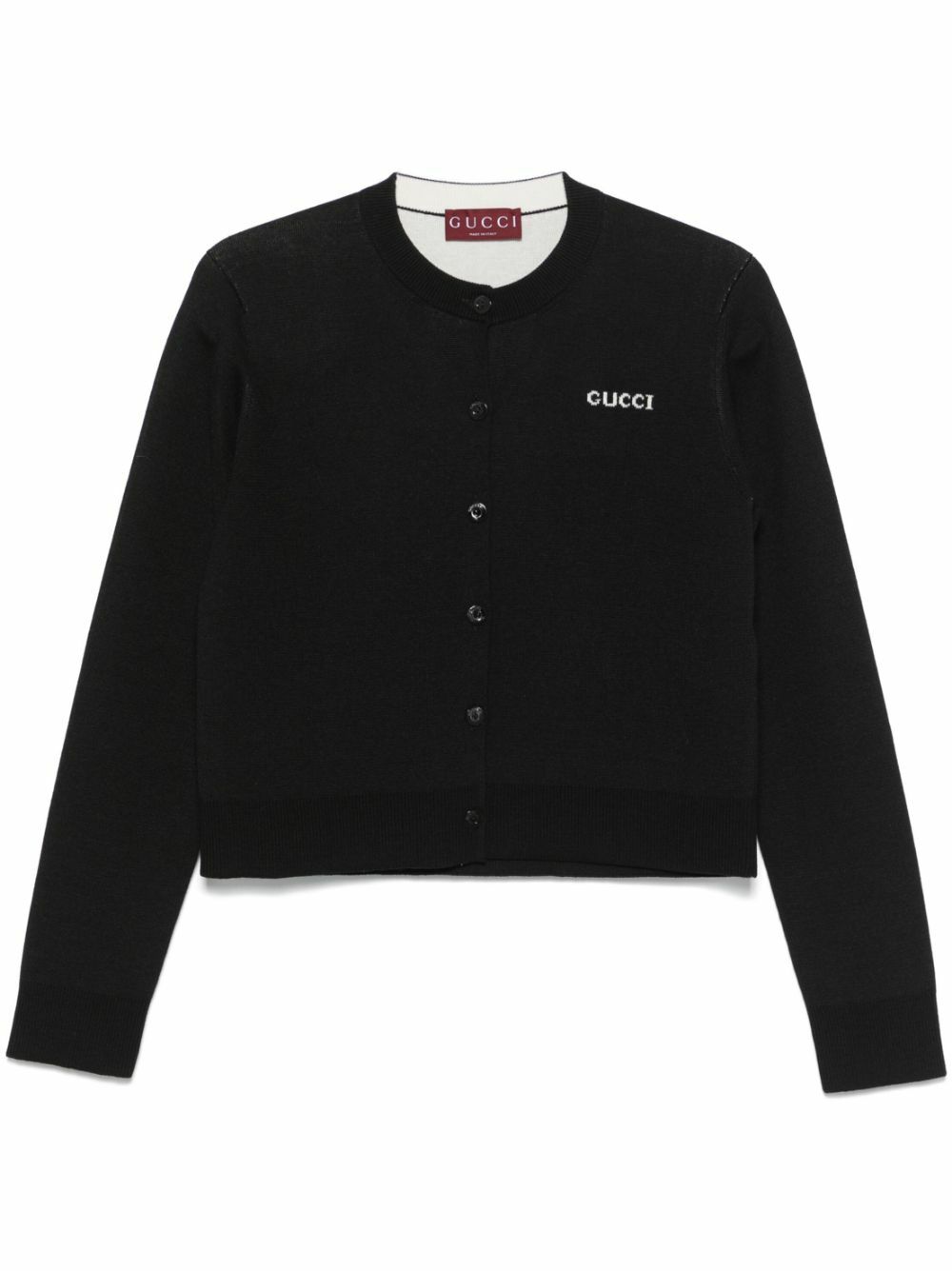 Gucci Logo-Intarsia Cardigan