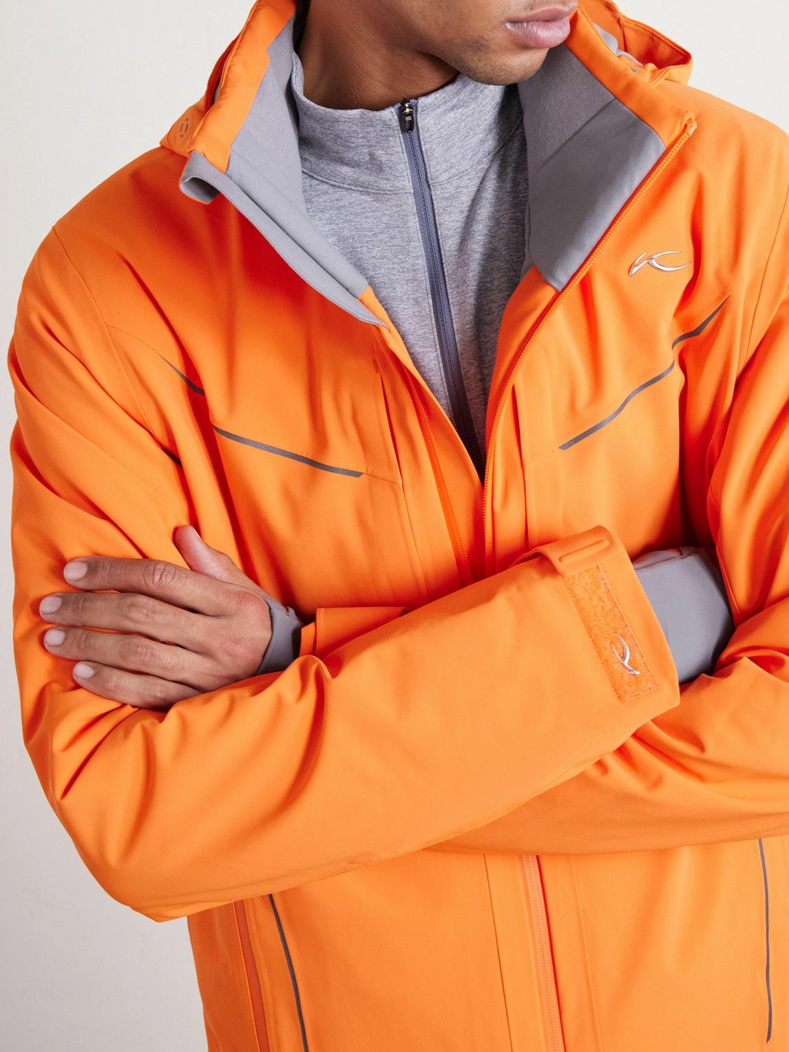 Kjus - Formula Padded Hooded Ski Jacket - Orange