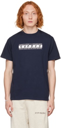 Sporty & Rich Navy Cycling Club T-Shirt