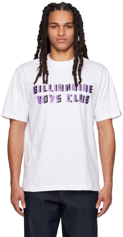 Photo: Billionaire Boys Club White Geometric T-Shirt
