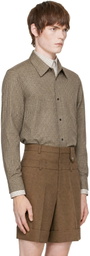 EGONlab Brown Layered Shirt