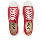 East Pacific Trade Men's Dive Canvas Sneakers in Red