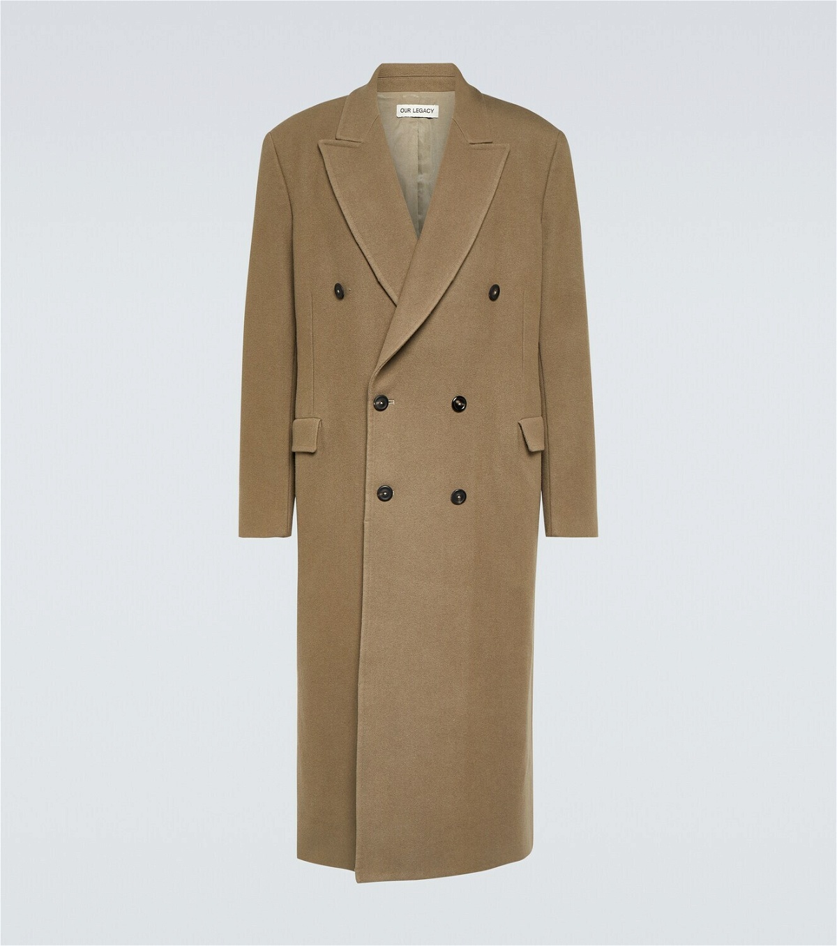 Our Legacy Extended Whale wool-blend overcoat Our Legacy