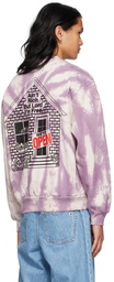 Online Ceramics Purple & Off-White My House Sweatshirt